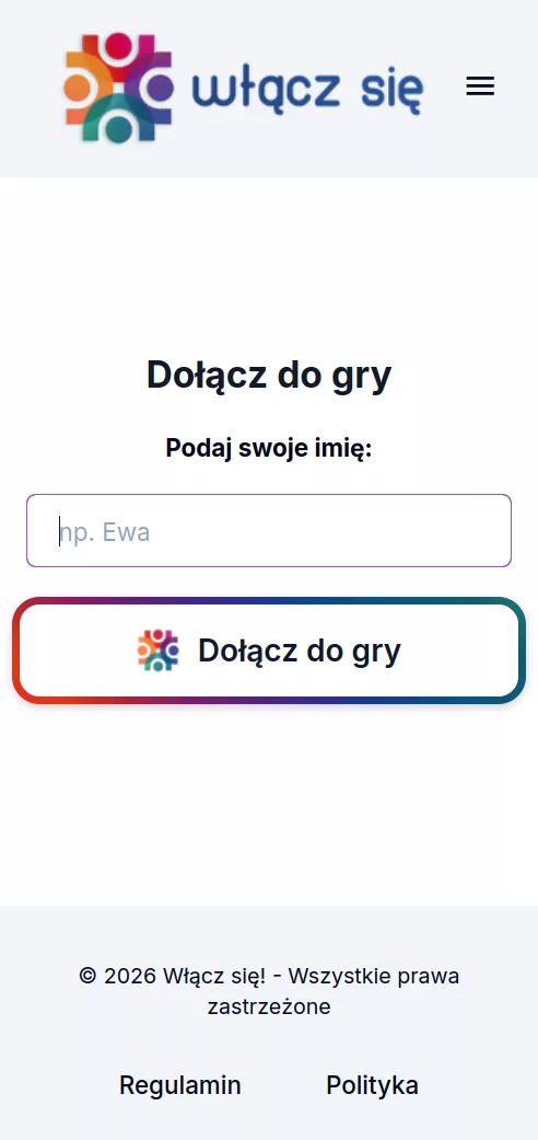Start rundy u prowadzącego.